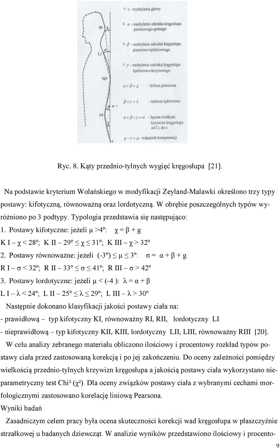 Postawy równoważne: jeżeli (-3º) µ 3º: σ = α + β + g R I σ < 32º; R II 33º σ 41º; R III σ > 42º 3.