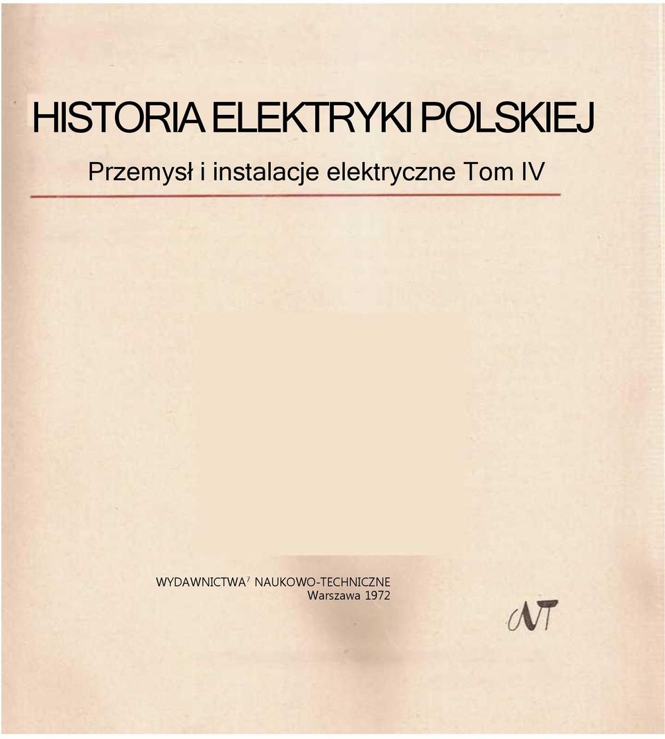 elektryczne Tom IV