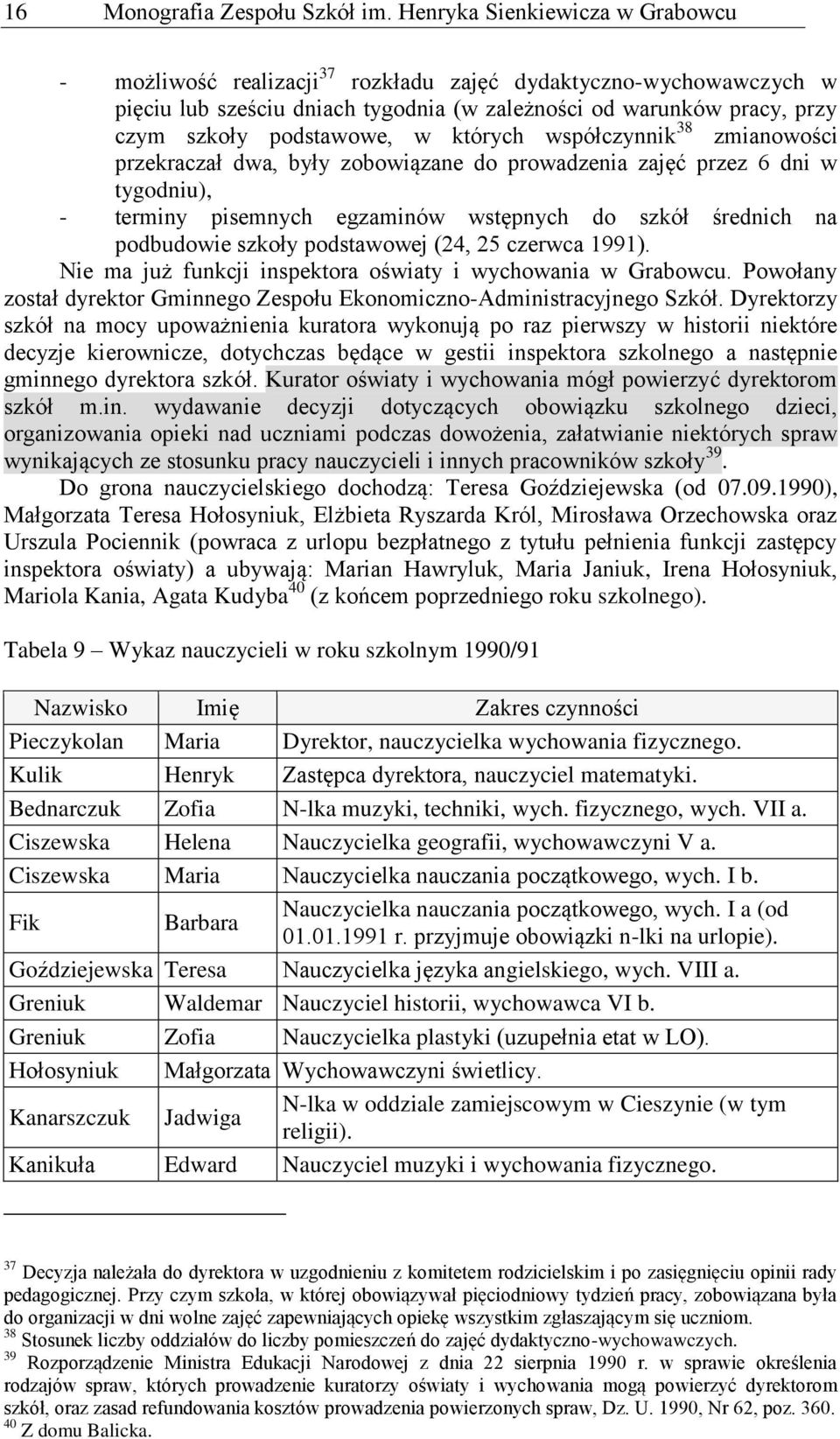 współczynnik 38 zminowości przekrczł dw, yły zoowiązne do prowdzeni zjęć przez 6 dni w tygodniu), - terminy pisemnych egzminów wstępnych do szkół średnich n podudowie szkoły podstwowej (24, 25 czerwc