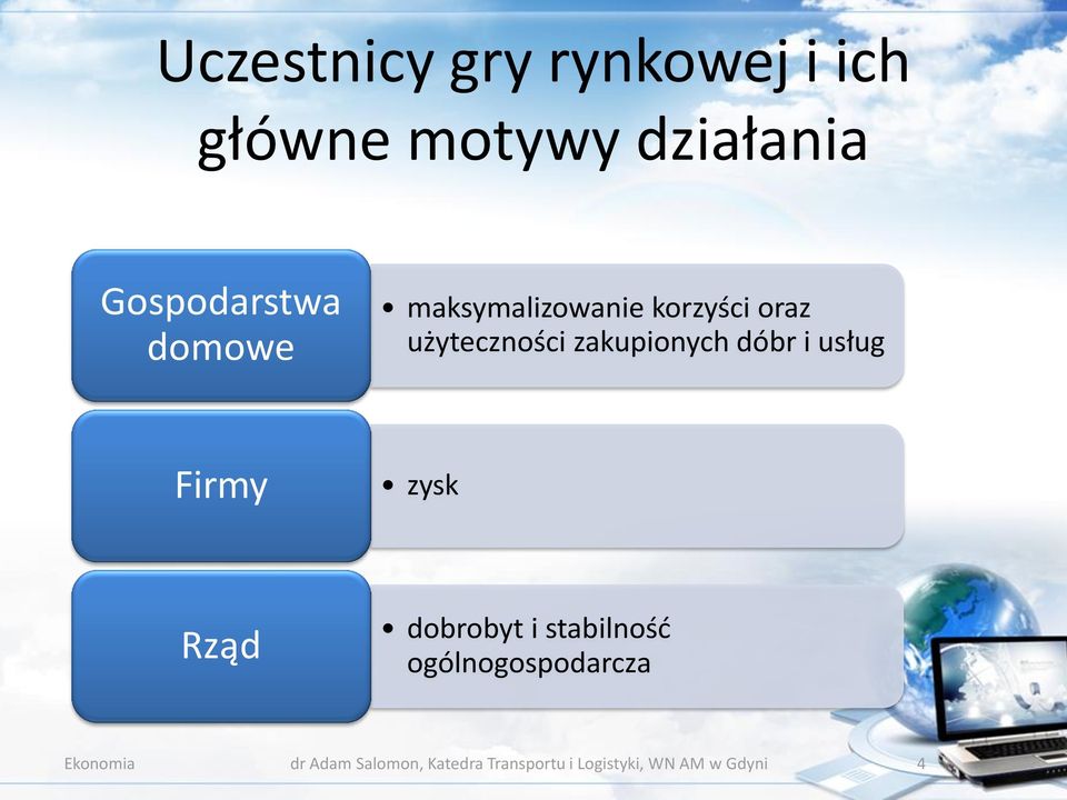 i usług Firmy zysk Rząd dobrobyt i stabilność ogólnogospodarcza