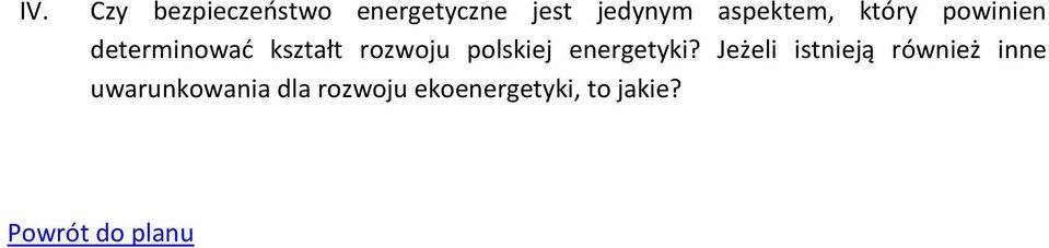 rozwoju polskiej energetyki?