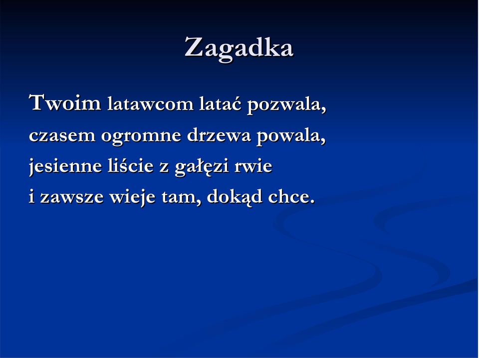 powala, jesienne liście z gałęzi