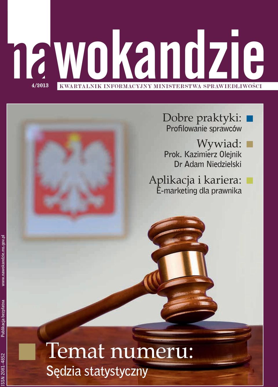 Kazimierz Olejnik Dr Adam Niedzielski Aplikacja i kariera: E-marketing