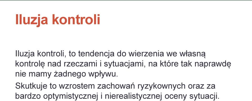 nie mamy żadnego wpływu.