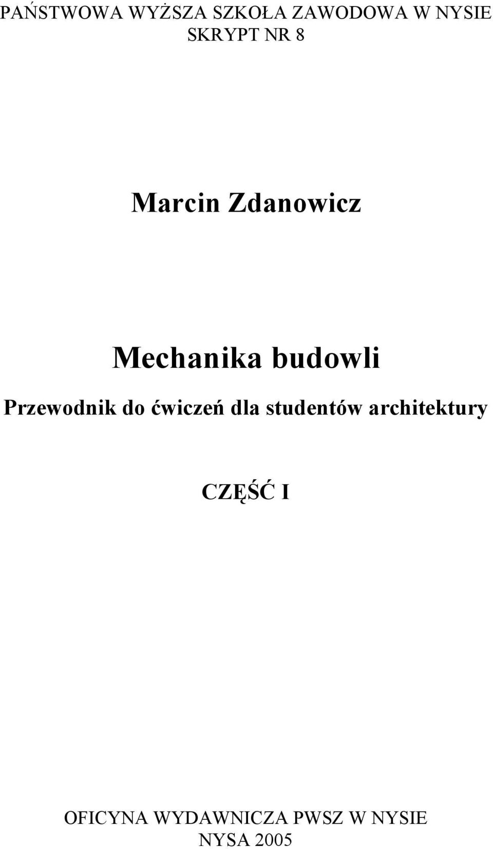 rzewodnik do ćwiczeń dla studentów