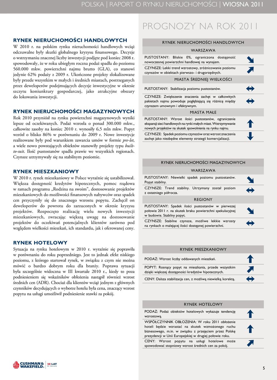 spowodowały, że w roku ubiegłym roczna podaż spadła do poziomu 56. mkw. powierzchni najmu brutto (GLA), co stanowi jedynie 62% podaży z 29 r.