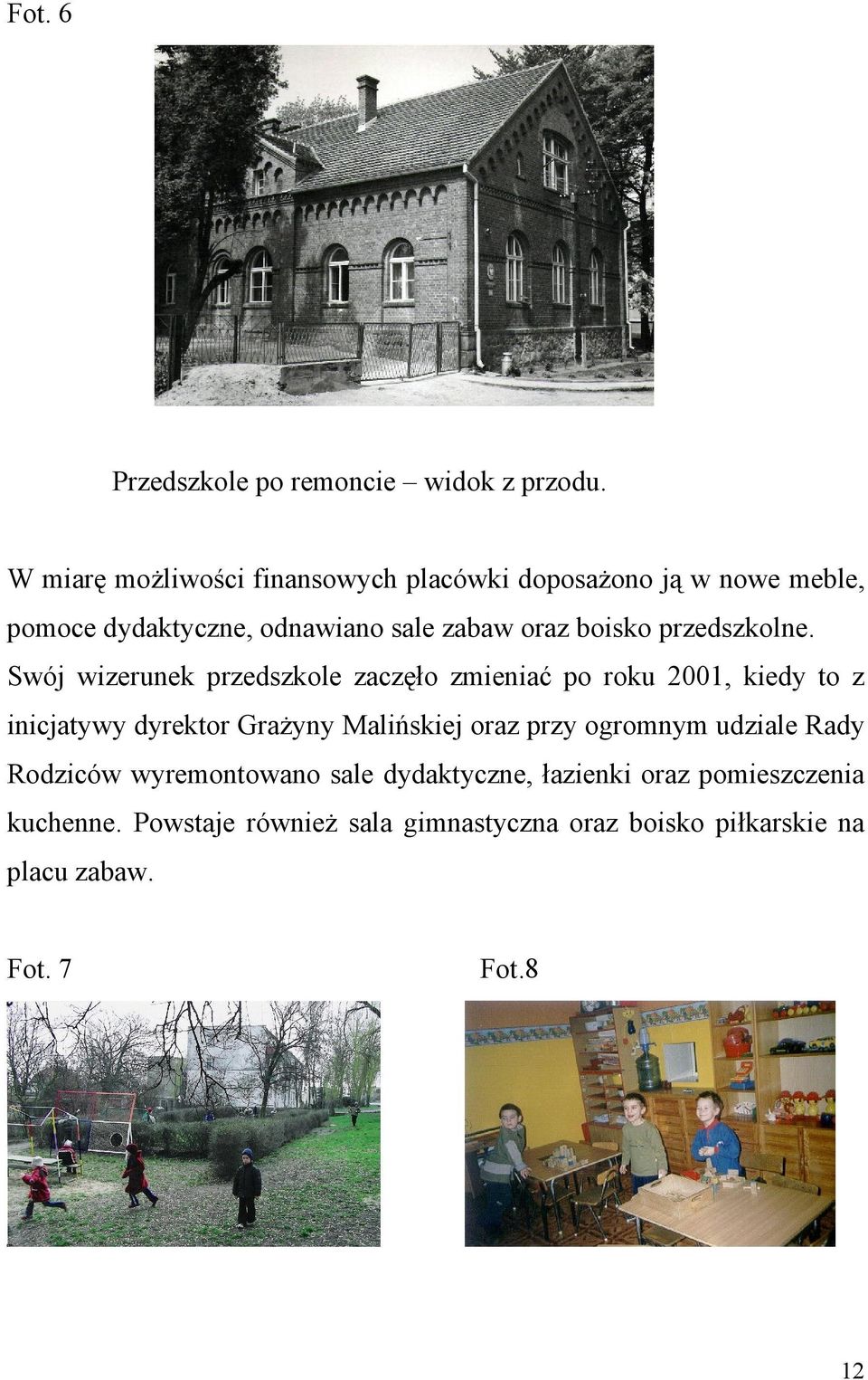 przedszkolne.