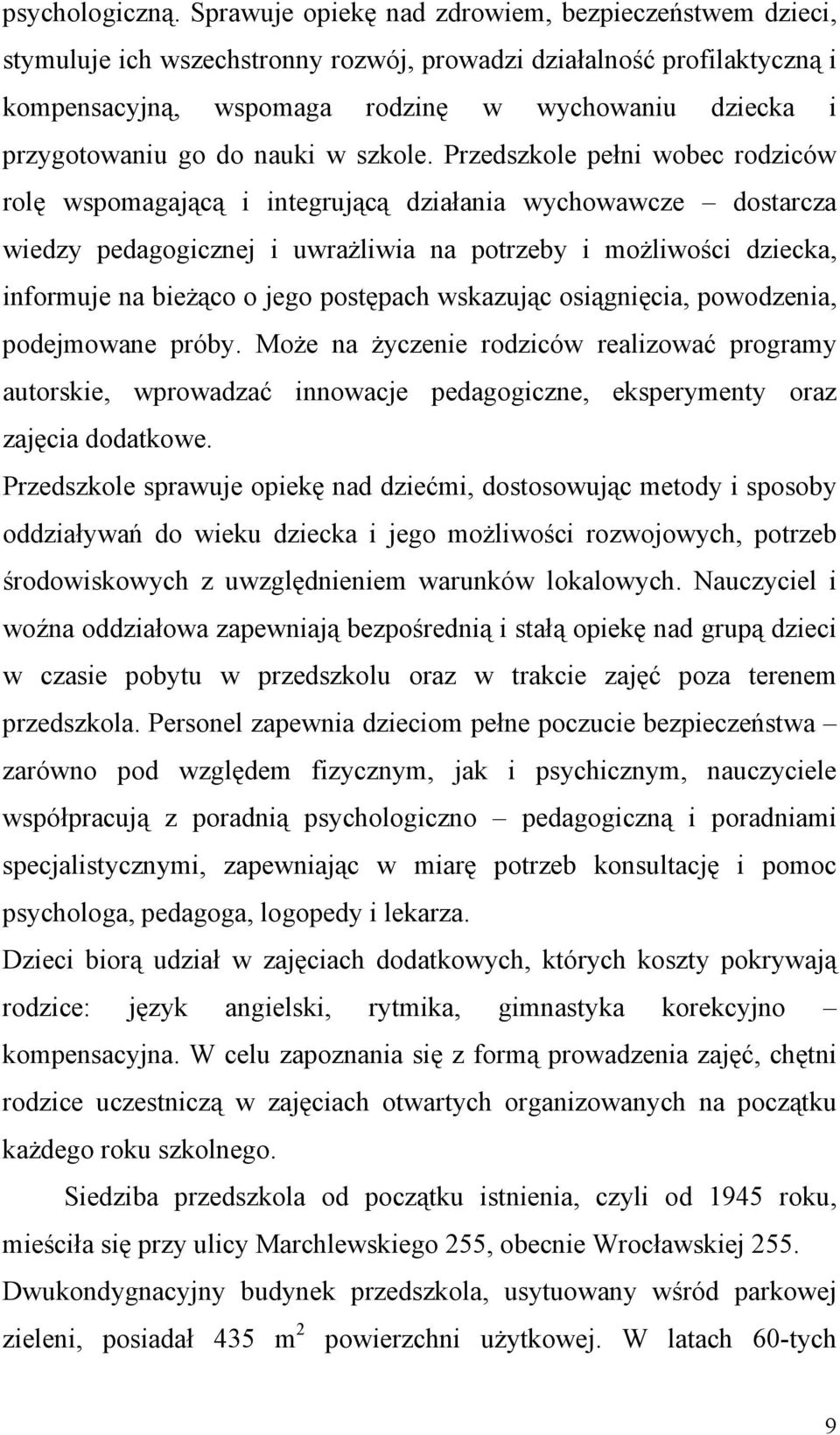 do nauki w szkole.