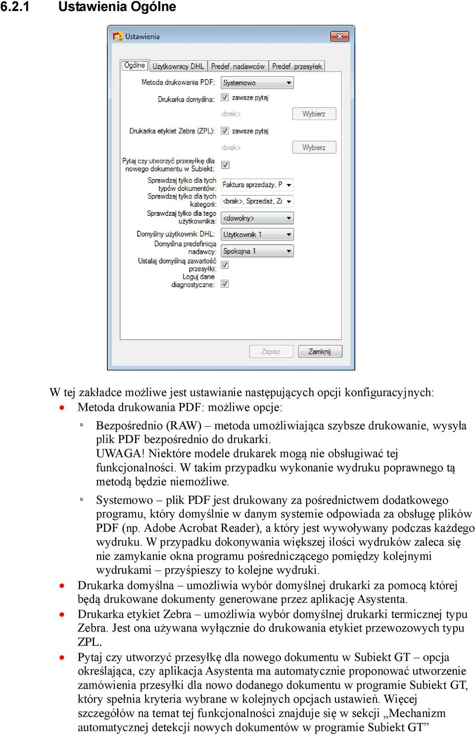 Systemowo plik PDF jest drukowany za pośrednictwem dodatkowego programu, który domyślnie w danym systemie odpowiada za obsługę plików PDF (np.