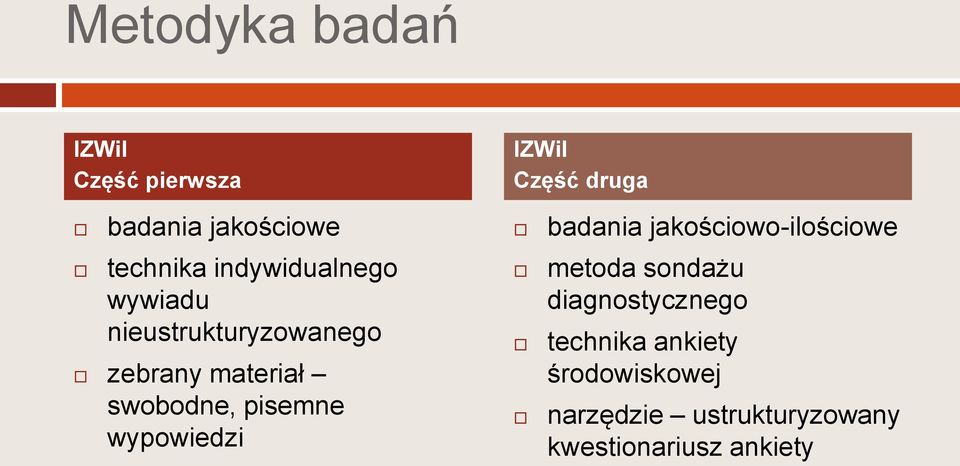 swobodne, pisemne wypowiedzi badania jakościowo-ilościowe metoda sondażu