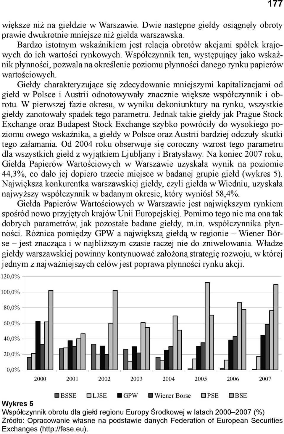 Współczynnik ten, występujący jako wskaźnik płynności, pozwala na określenie poziomu płynności danego rynku papierów wartościowych.