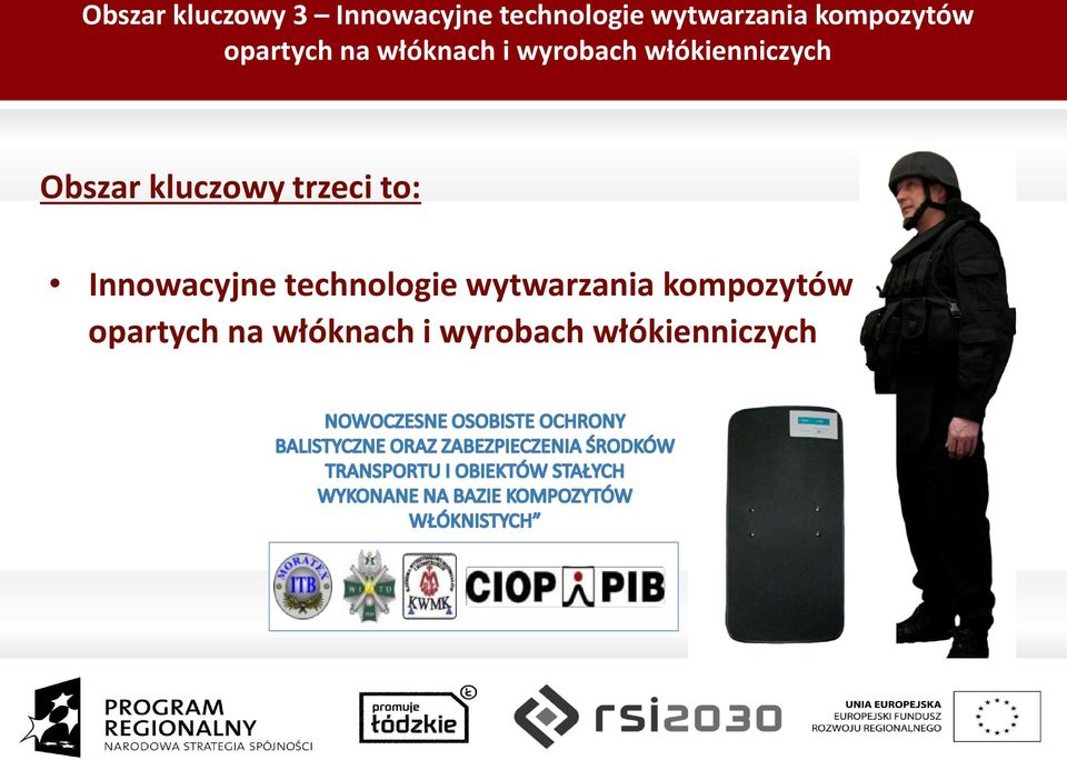 bszar kluczowy trzeci to: Innowacyjne technologie