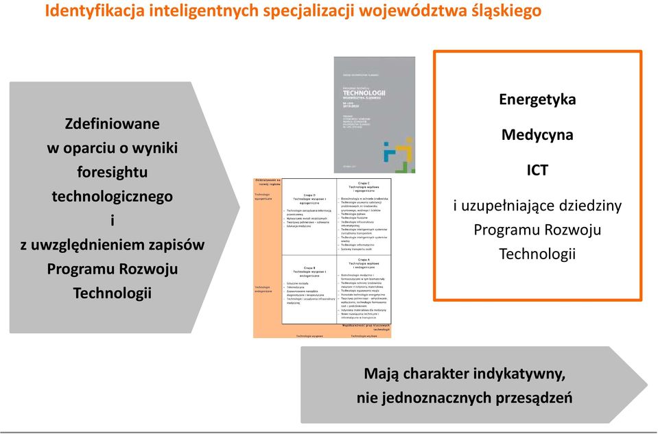 Programu Rozwoju Technologii Energetyka Medycyna ICT i uzupełniające dziedziny