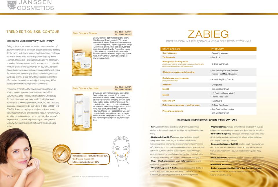 Proces ten - szczególnie widoczny na policzkach, powoduje że twarz sprawia wrażenie zmęczonej i postarzałej. Produkty Skin Contour powstały po to, aby temu zapobiec.