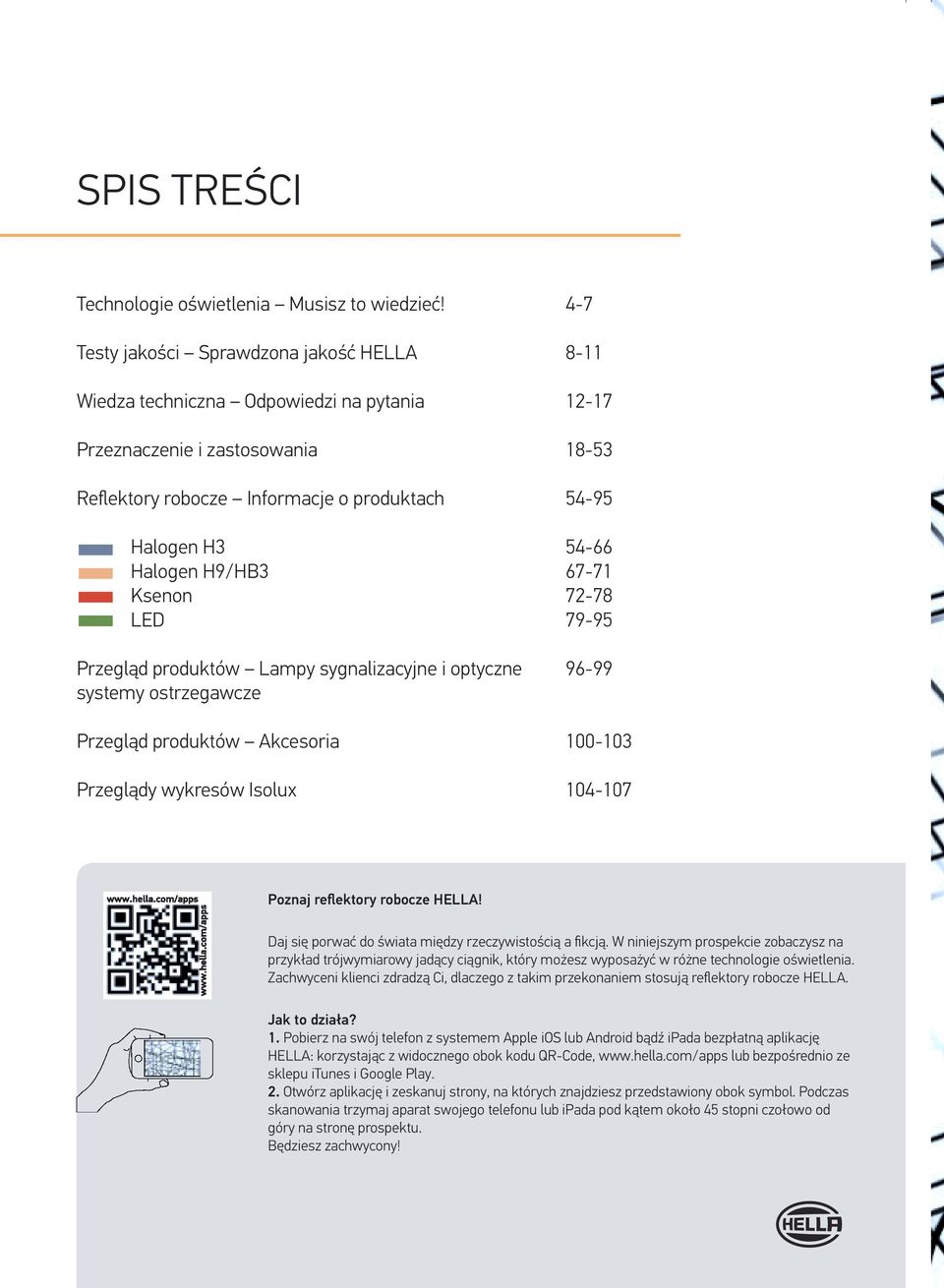 produktów Lampy sygnalizacyjne i optyczne systemy ostrzegawcze Przegląd produktów Akcesoria Przeglądy wykresów Isolux 4-7 8-11 12-17 18-53 54-95 54-66 67-71 72-78 79-95 96-99 100-103 104-107 Poznaj