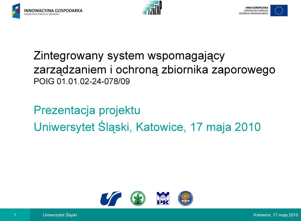 01.02-24-078/09 Prezentacja projektu Uniwersytet