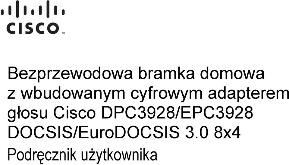 adapterem głosu Cisco