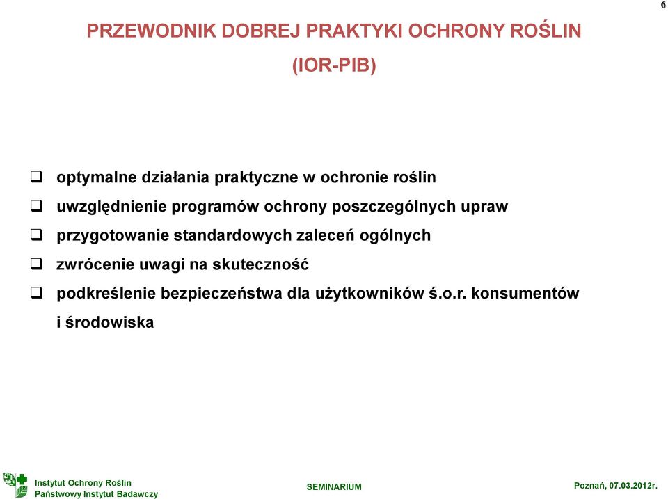 upraw przygotowanie standardowych zaleceń ogólnych zwrócenie uwagi na