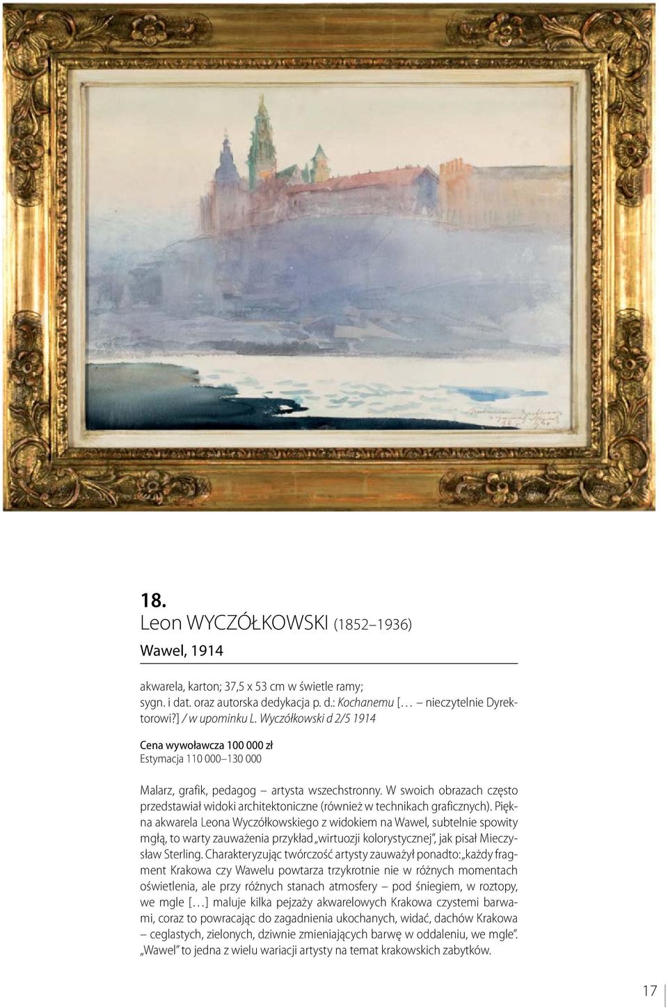 W swoich obrazach często przedstawiał widoki architektoniczne (również w technikach graficznych).