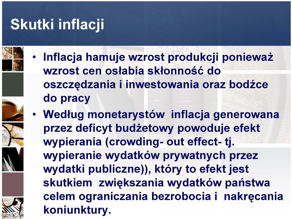 efekt wypierania (crowding- out effect- tj.