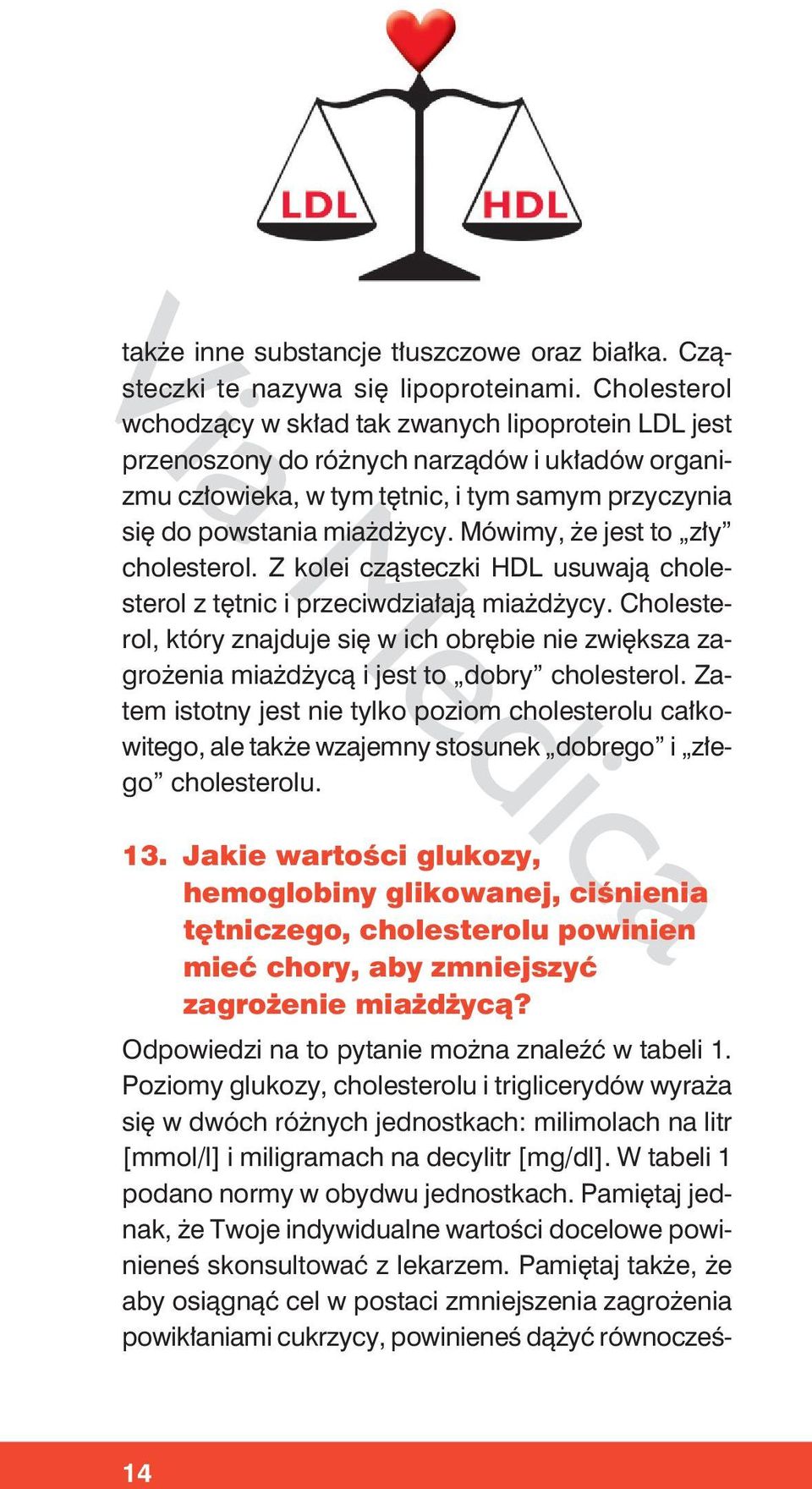 Mówimy, że jest to zły cholesterol. Z kolei cząsteczki HDL usuwają cholesterol z tętnic i przeciwdziałają miażdżycy.