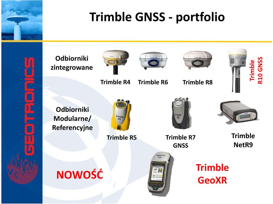 GNSS Odbiorniki Modularne/ Referencyjne Trimble