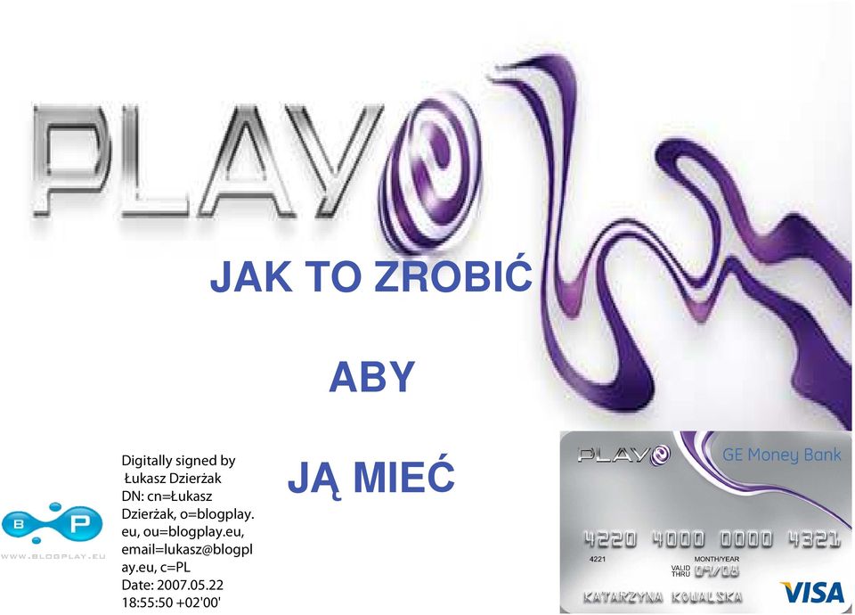 ABY JĄ