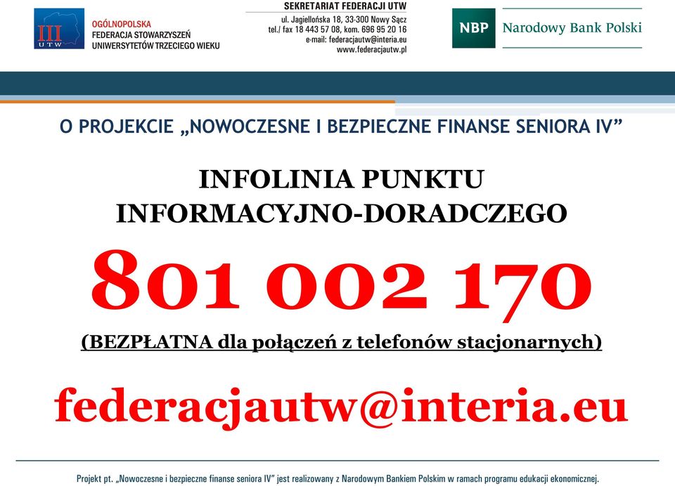 INFORMACYJNO-DORADCZEGO 801 002 170