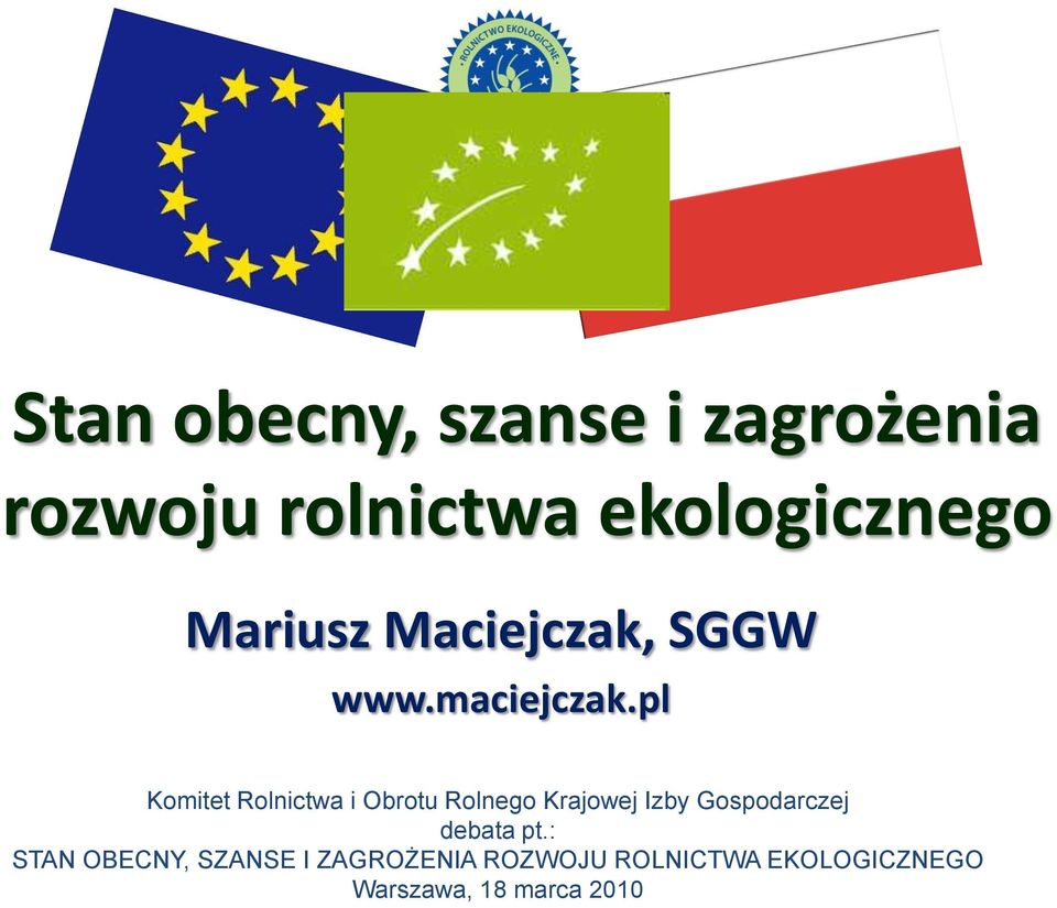 pl Komitet Rolnictwa i Obrotu Rolnego Krajowej Izby Gospodarczej