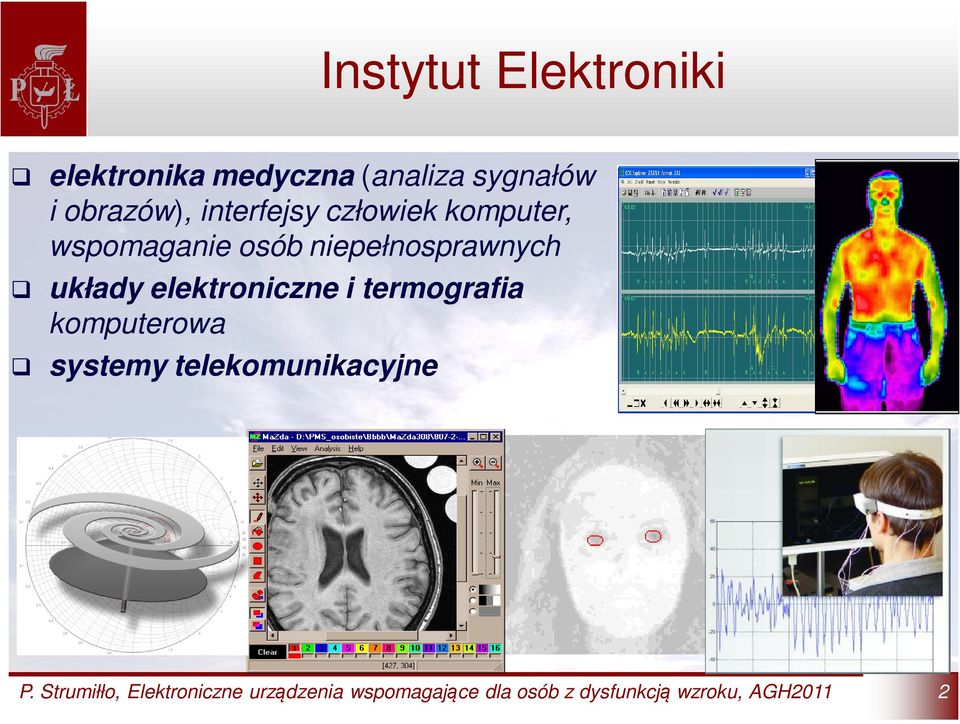 elektroniczne i termografia komputerowa systemy telekomunikacyjne P.