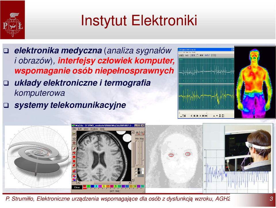 elektroniczne i termografia komputerowa systemy telekomunikacyjne P.