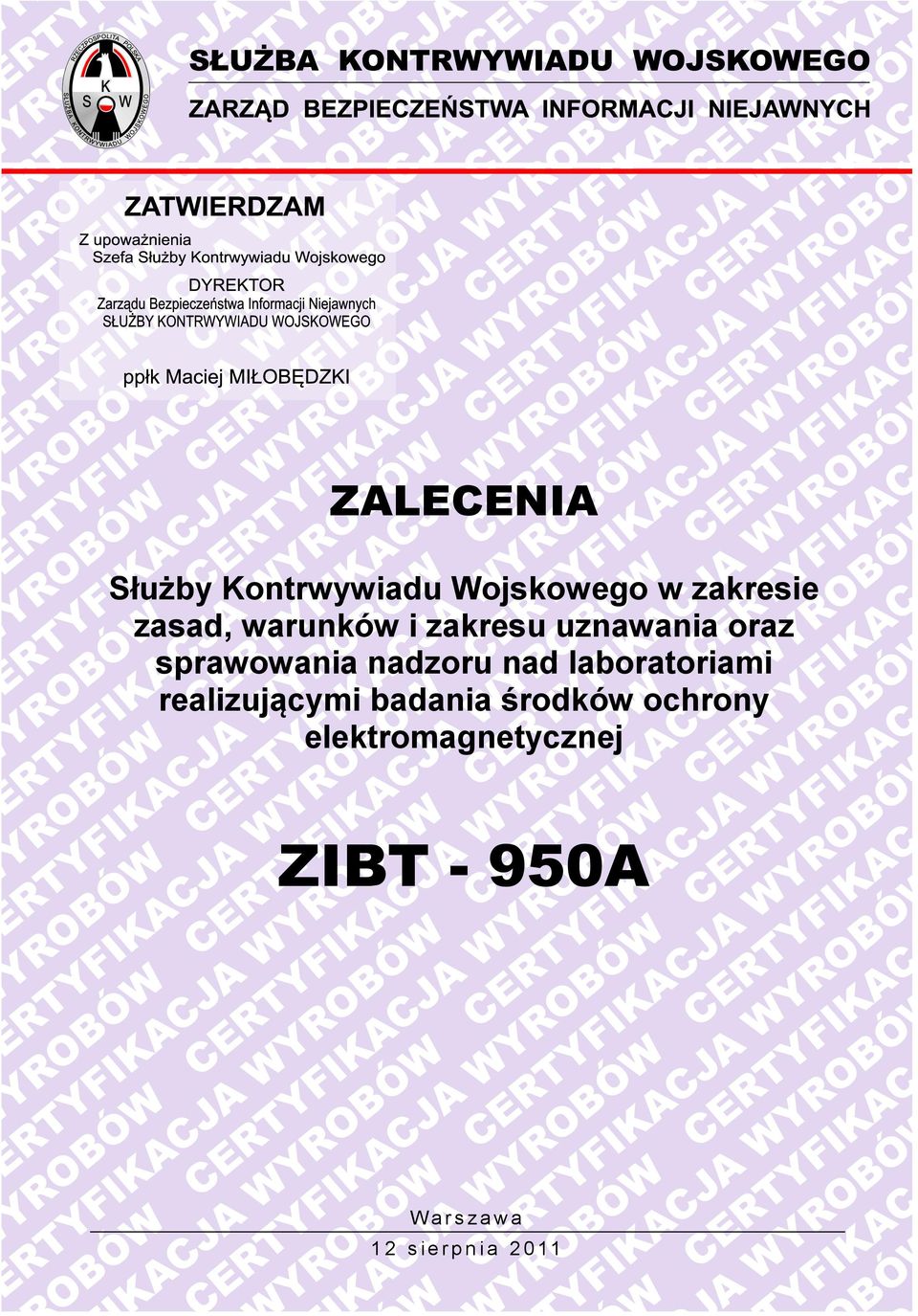 2 s i e r p n i a 2011 Powielanie całości lub fragmentów niniejszego dokumentu albo nośnika, na którym został utrwalony a