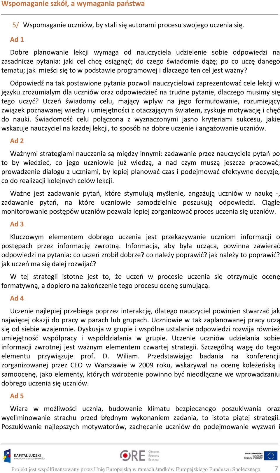 podstawie programowej i dlaczego ten cel jest ważny?