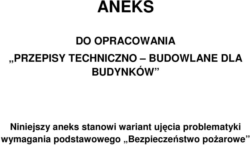 stanowi wariant ujęcia problematyki