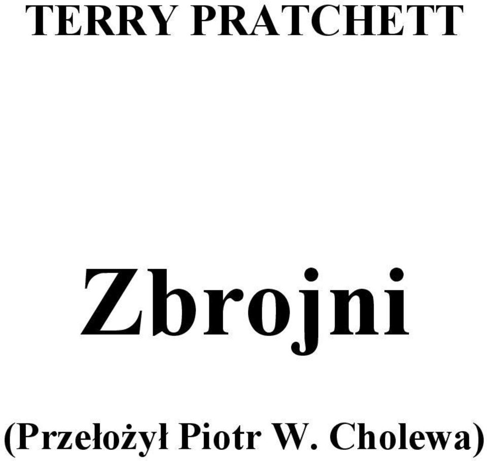 Zbrojni