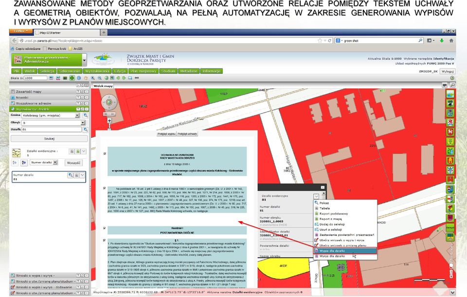 OBIEKTÓW, POZWALAJĄ NA PEŁNĄ AUTOMATYZACJĘ W