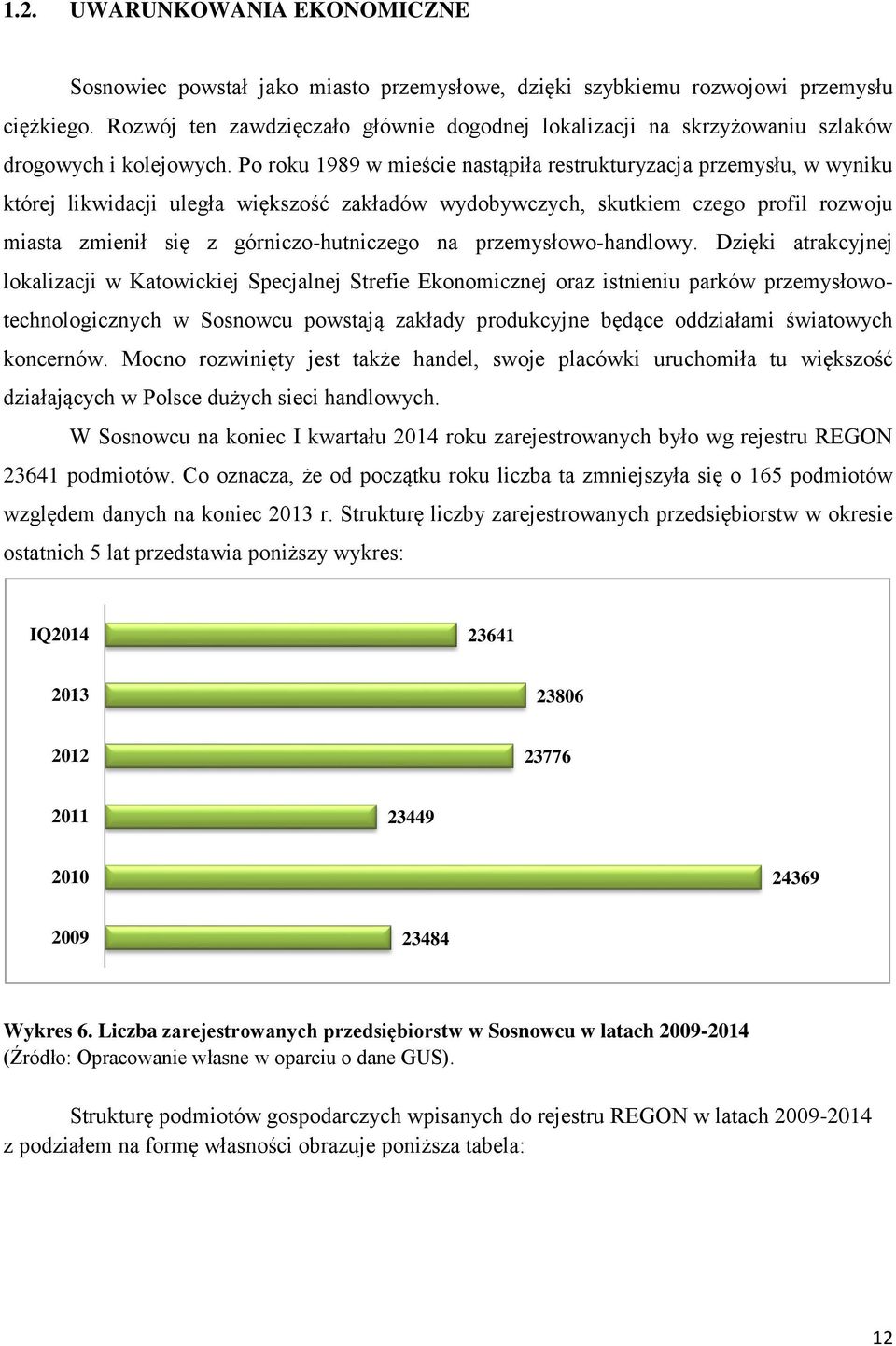 Po roku 1989 w mieście nastąpiła restrukturyzacja przemysłu, w wyniku której likwidacji uległa większość zakładów wydobywczych, skutkiem czego profil rozwoju miasta zmienił się z górniczo-hutniczego