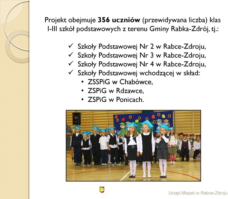 : Szkoły Podstawowej Nr 2 w Rabce-Zdroju, Szkoły Podstawowej Nr 3 w Rabce-Zdroju,