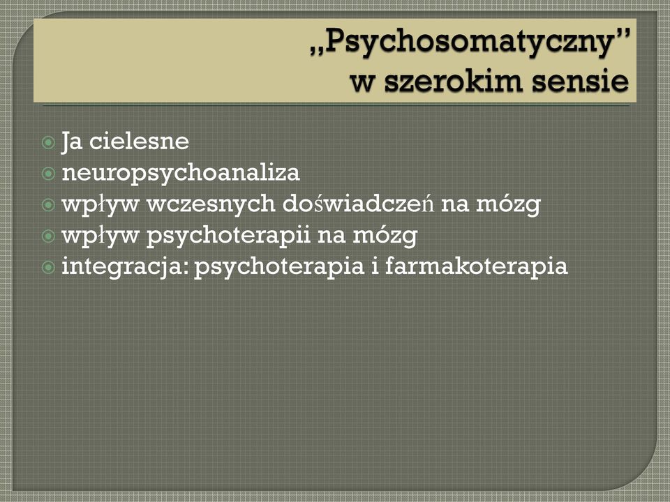 mózg wpływ psychoterapii na mózg