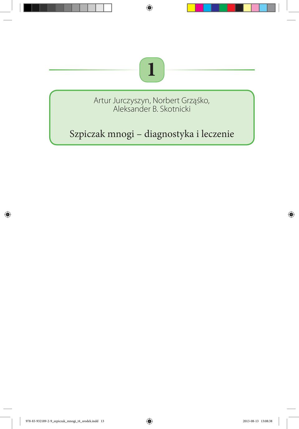 Skotnicki Szpiczak mnogi diagnostyka i