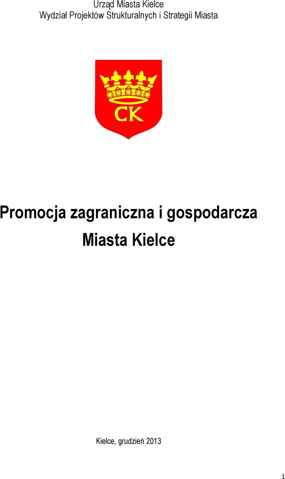 Strategii Miasta Promocja