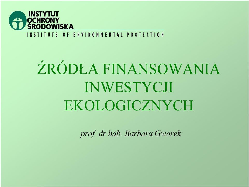 INWESTYCJI