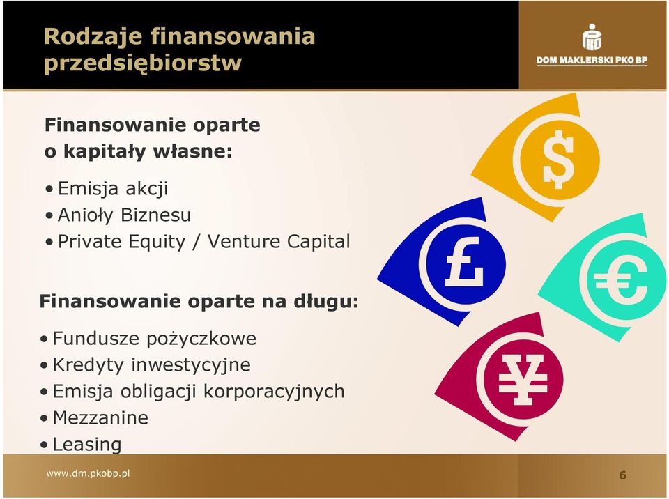 Venture Capital Finansowanie oparte na długu: Fundusze