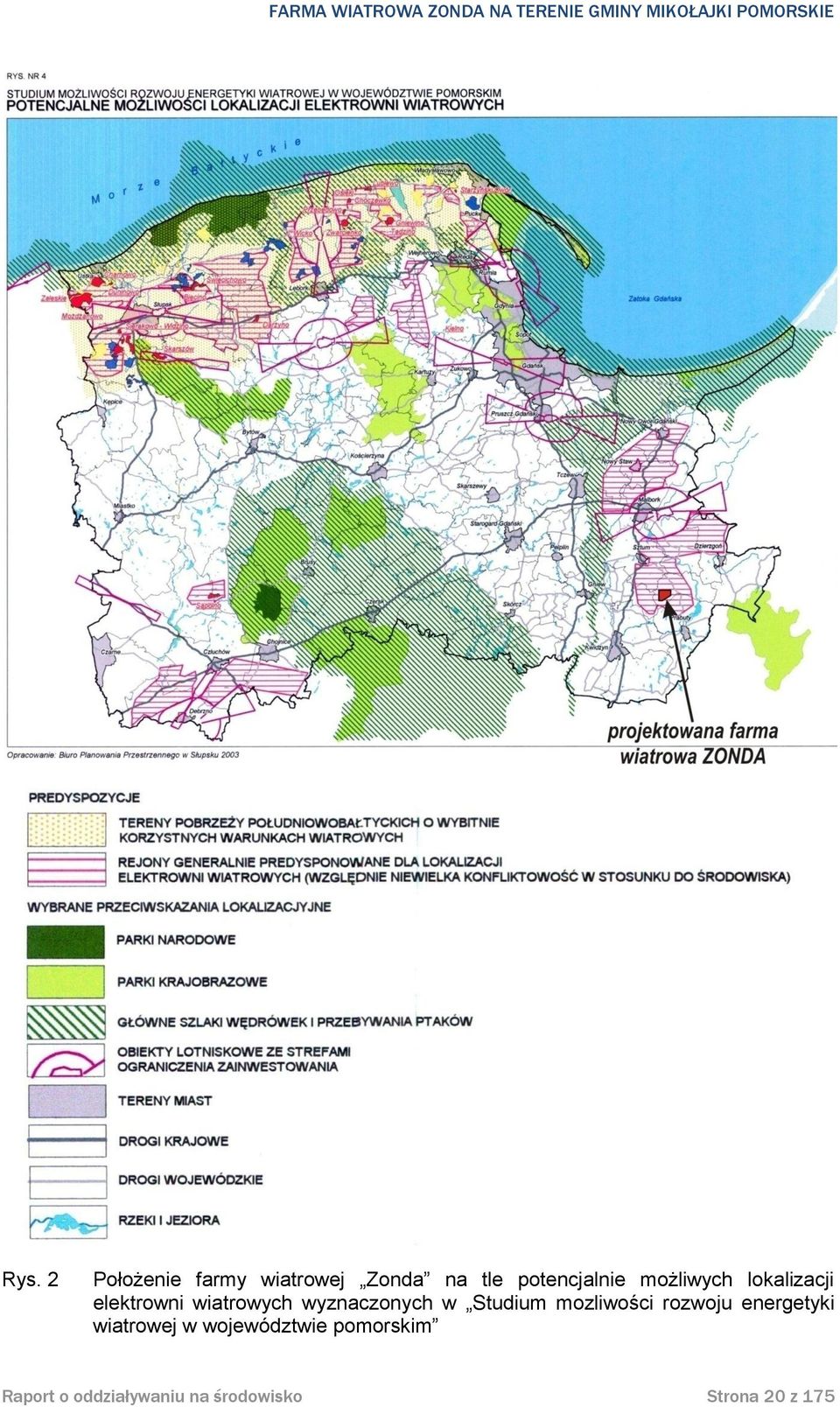 Studium mozliwości rozwoju energetyki wiatrowej w