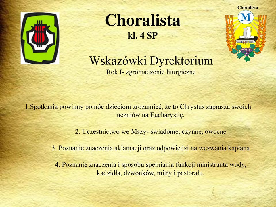 Uczestnictwo we Mszy- świadome, czynne, owocne 3.