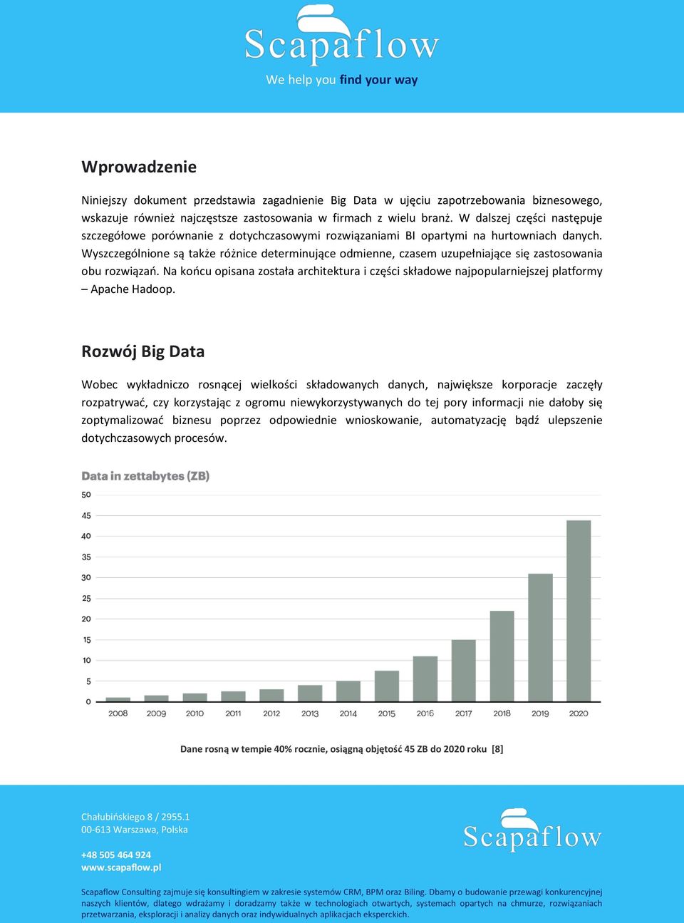 Wyszczególnione są także różnice determinujące odmienne, czasem uzupełniające się zastosowania obu rozwiązań.