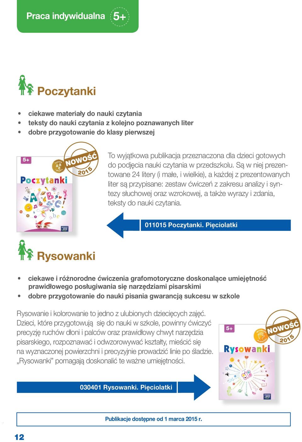 Są w niej prezentowane 24 litery (i małe, i wielkie), a każdej z prezentowanych liter są przypisane: zestaw ćwiczeń z zakresu analizy i syntezy słuchowej oraz wzrokowej, a także wyrazy i zdania,