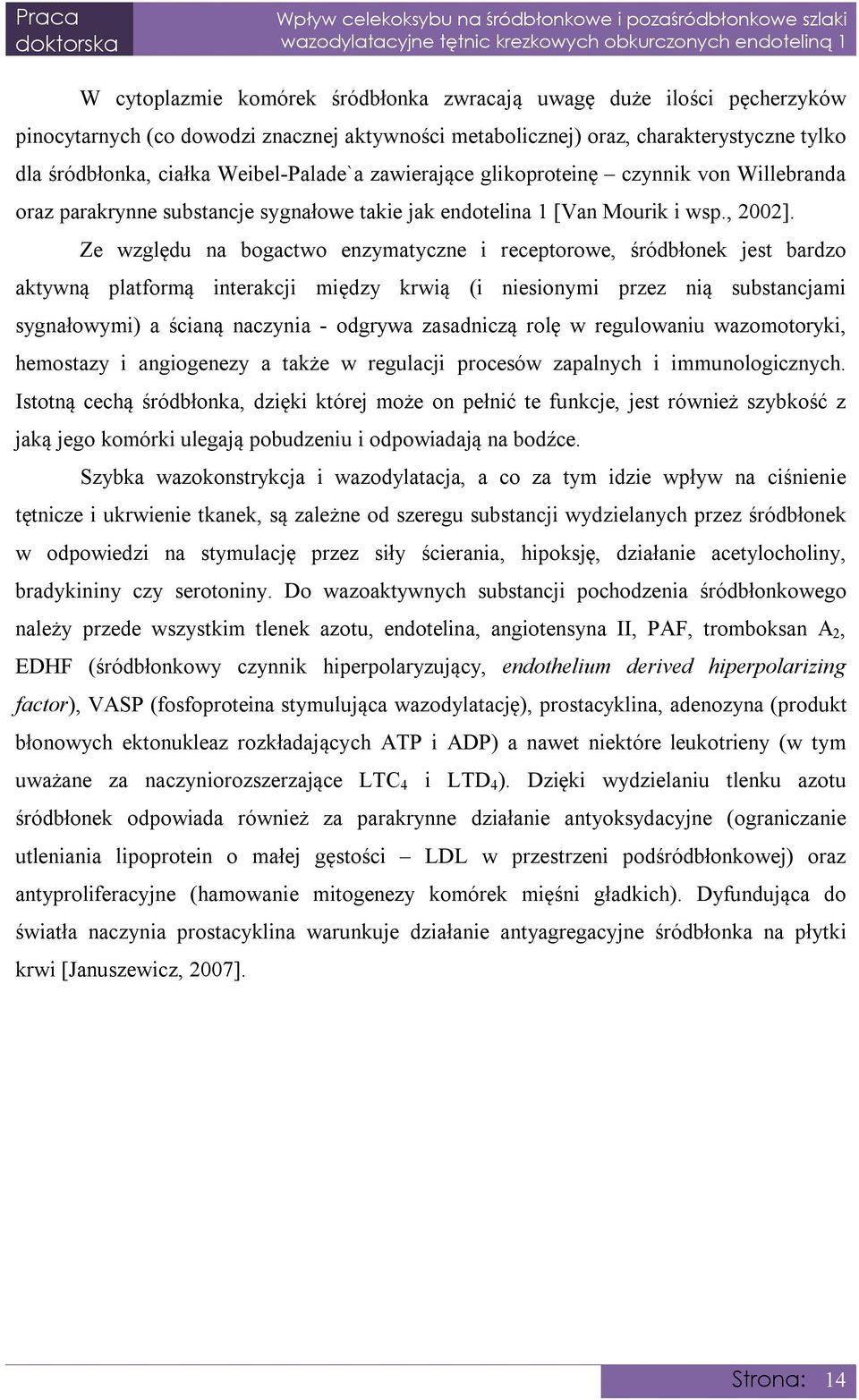 Ze względu na bogactwo enzymatyczne i receptorowe, śródbłonek jest bardzo aktywną platformą interakcji między krwią (i niesionymi przez nią substancjami sygnałowymi) a ścianą naczynia - odgrywa