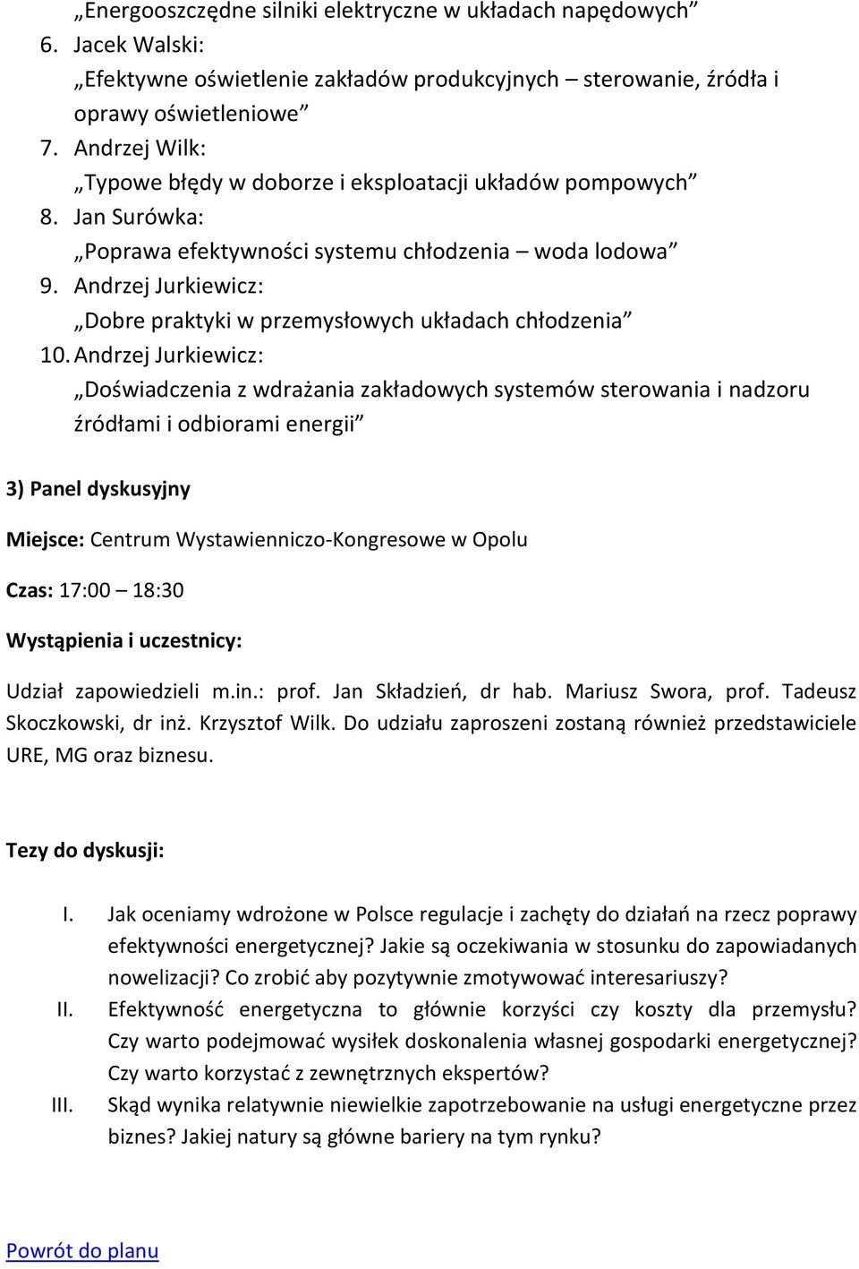 Andrzej Jurkiewicz: Dobre praktyki w przemysłowych układach chłodzenia 10.