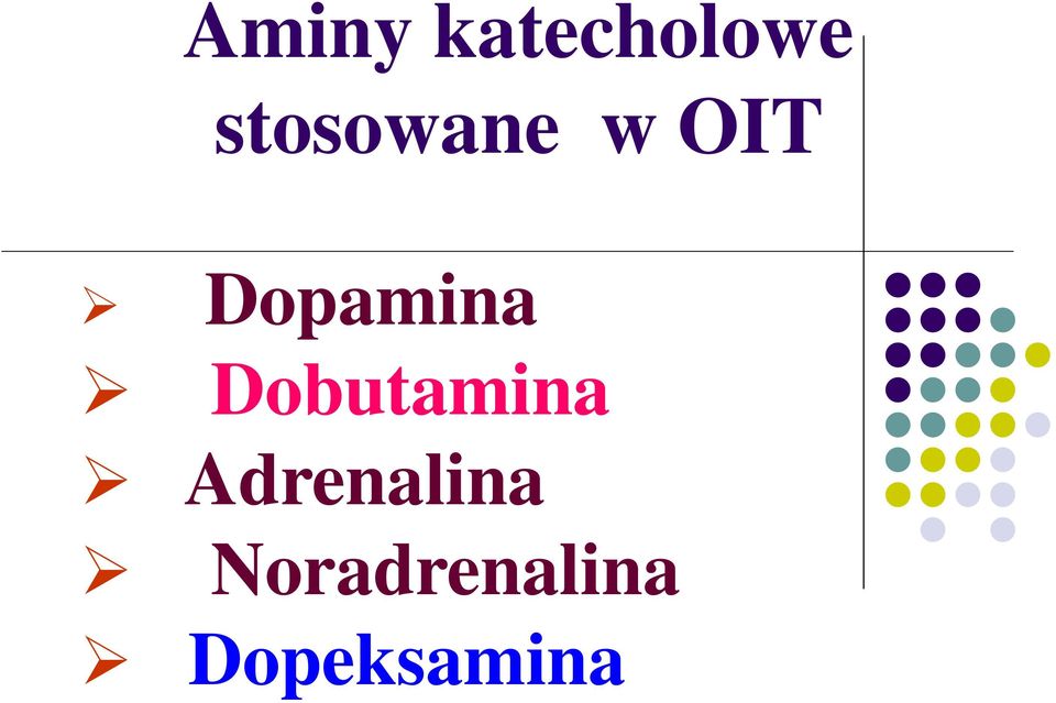 Dopamina Dobutamina